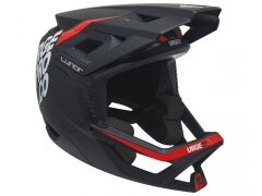 Urge Lunar Fullface Kask - Siyah/Kırmızı