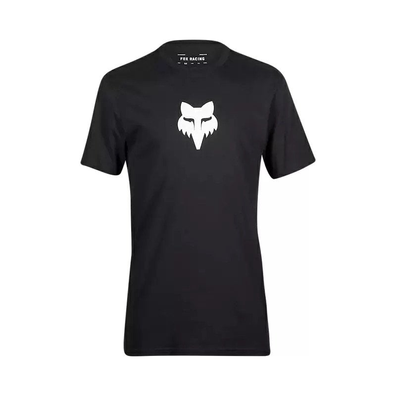 Fox Racing Fox Head Premium T-Shirt - Siyah/Beyaz