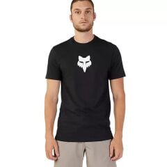 Fox Racing Fox Head Premium T-Shirt - Siyah/Beyaz