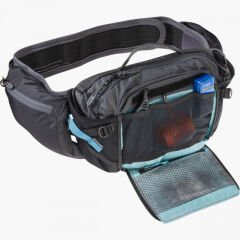Evoc Hip Pack Pro 3 Bel Çantası +1,5 LT Su Kesesi - Siyah/Gri