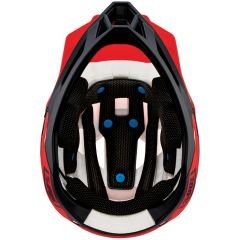100% Trajecta Fullface Kask - Kırmızı/Siyah