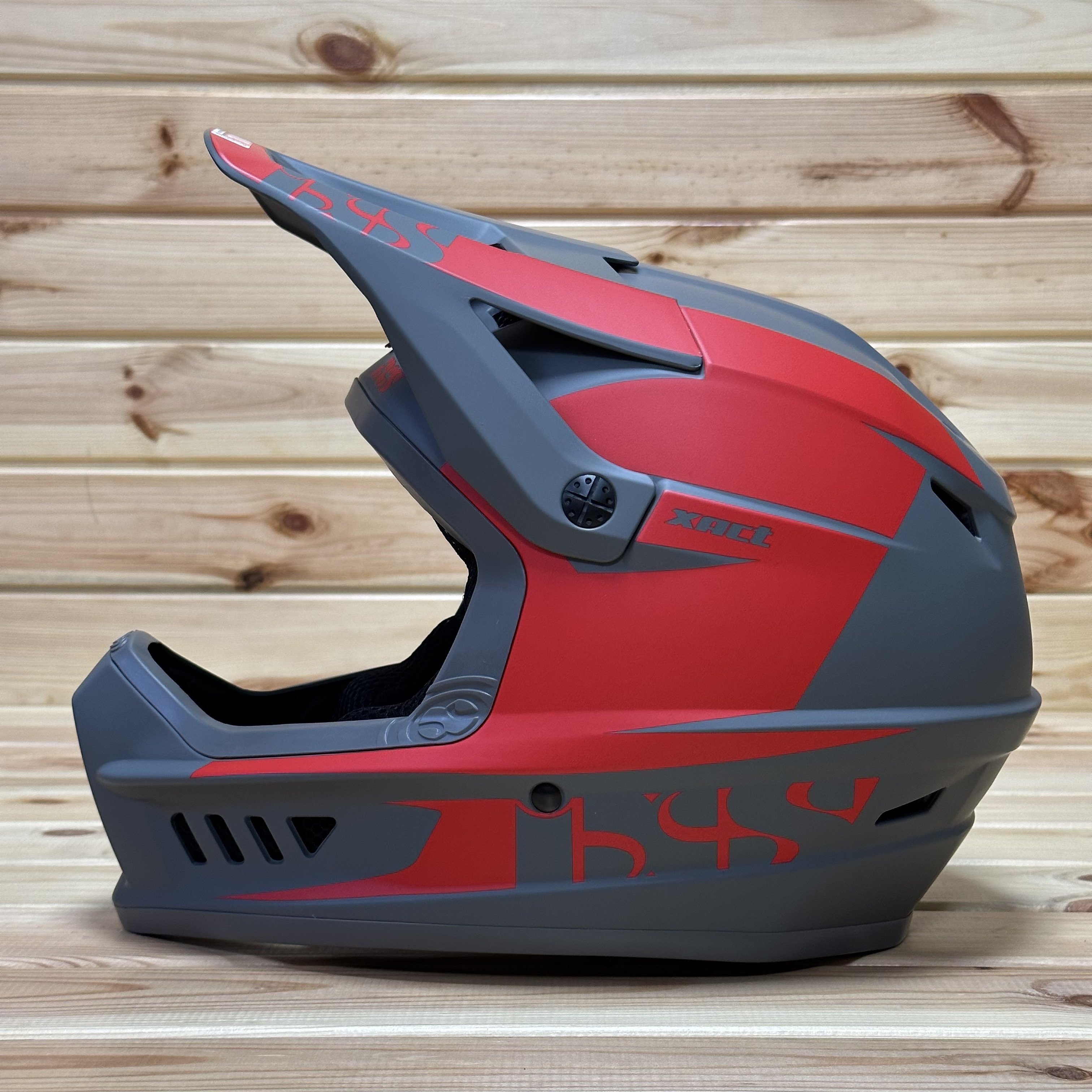 IXS Xact Evo Fullface Kask - Kırmızı/Graphite
