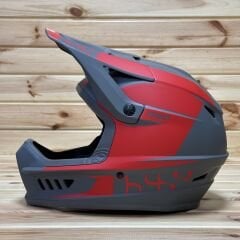 IXS Xact Evo Fullface Kask - Kırmızı/Graphite