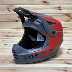IXS Xact Evo Fullface Kask - Kırmızı/Graphite