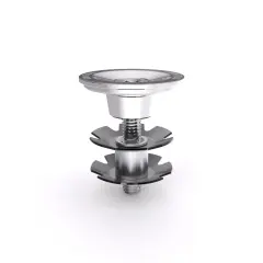 TITLE Headset Top Cap Furş Kapağı - Chrome