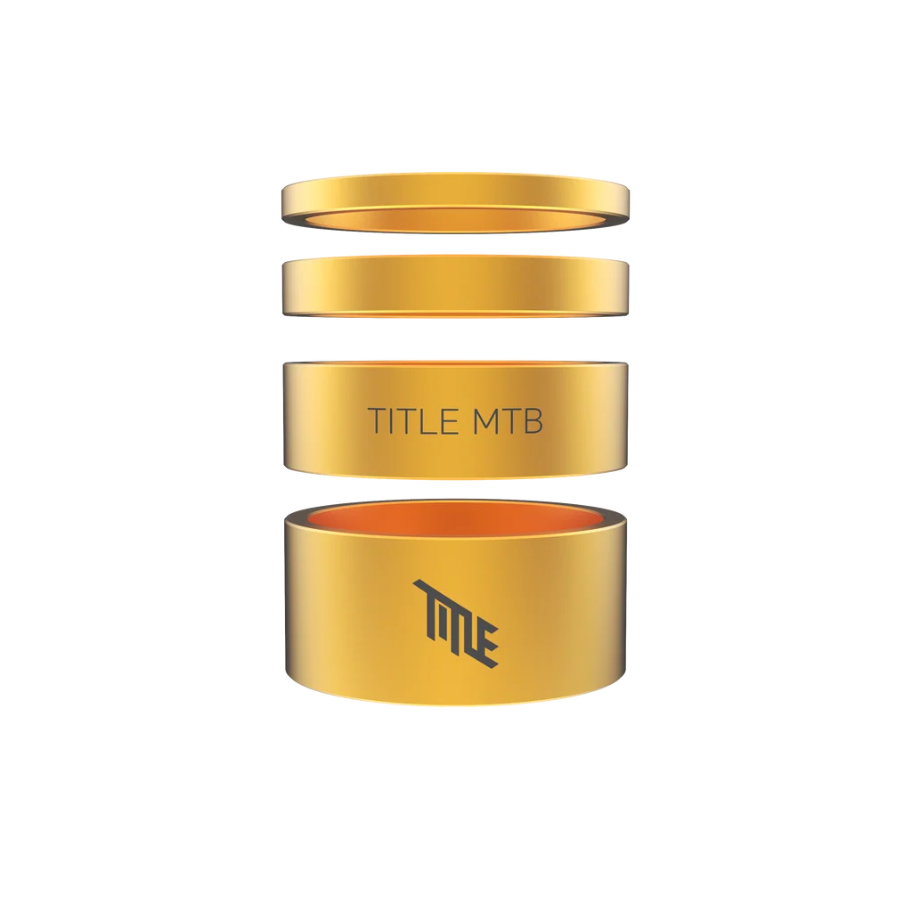 TITLE Headset Spacer Set - Gold