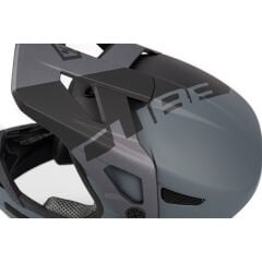 100% Status Fullface Kask - Siyah/Gri Cube