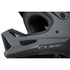 100% Status Fullface Kask - Siyah/Gri Cube