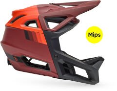 Fox Racing PROFRAME RS SOL MIPS Fullface Kask - Kırmızı/Siyah