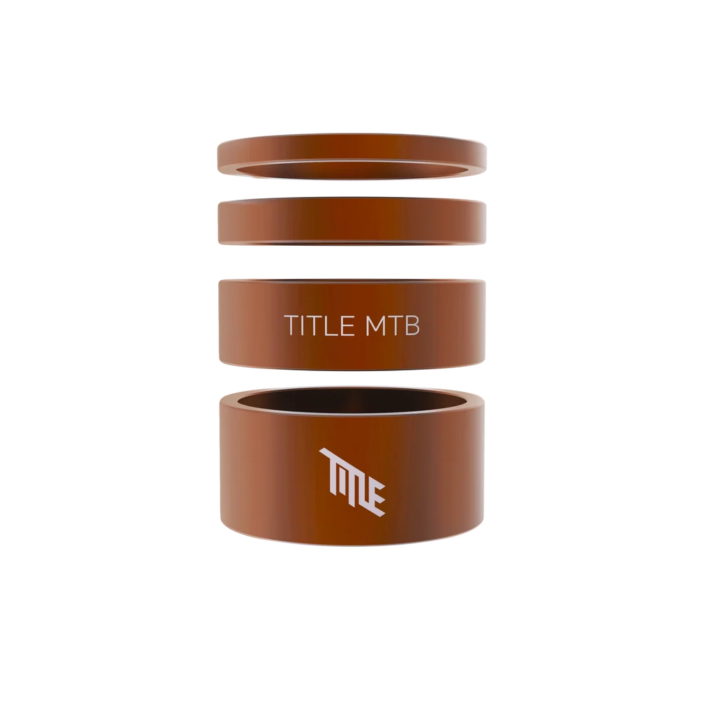 TITLE Headset Spacer Set - Bronze
