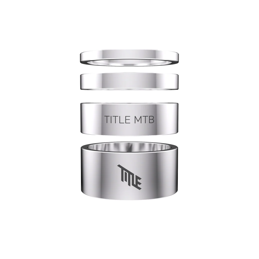 TITLE Headset Spacer Set - Chrome