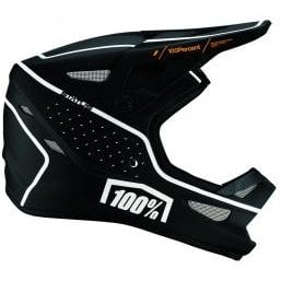 100% Status Fullface Kask - Dreamflow Black