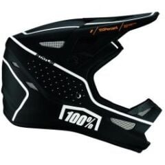 100% Status Fullface Kask - Dreamflow Black