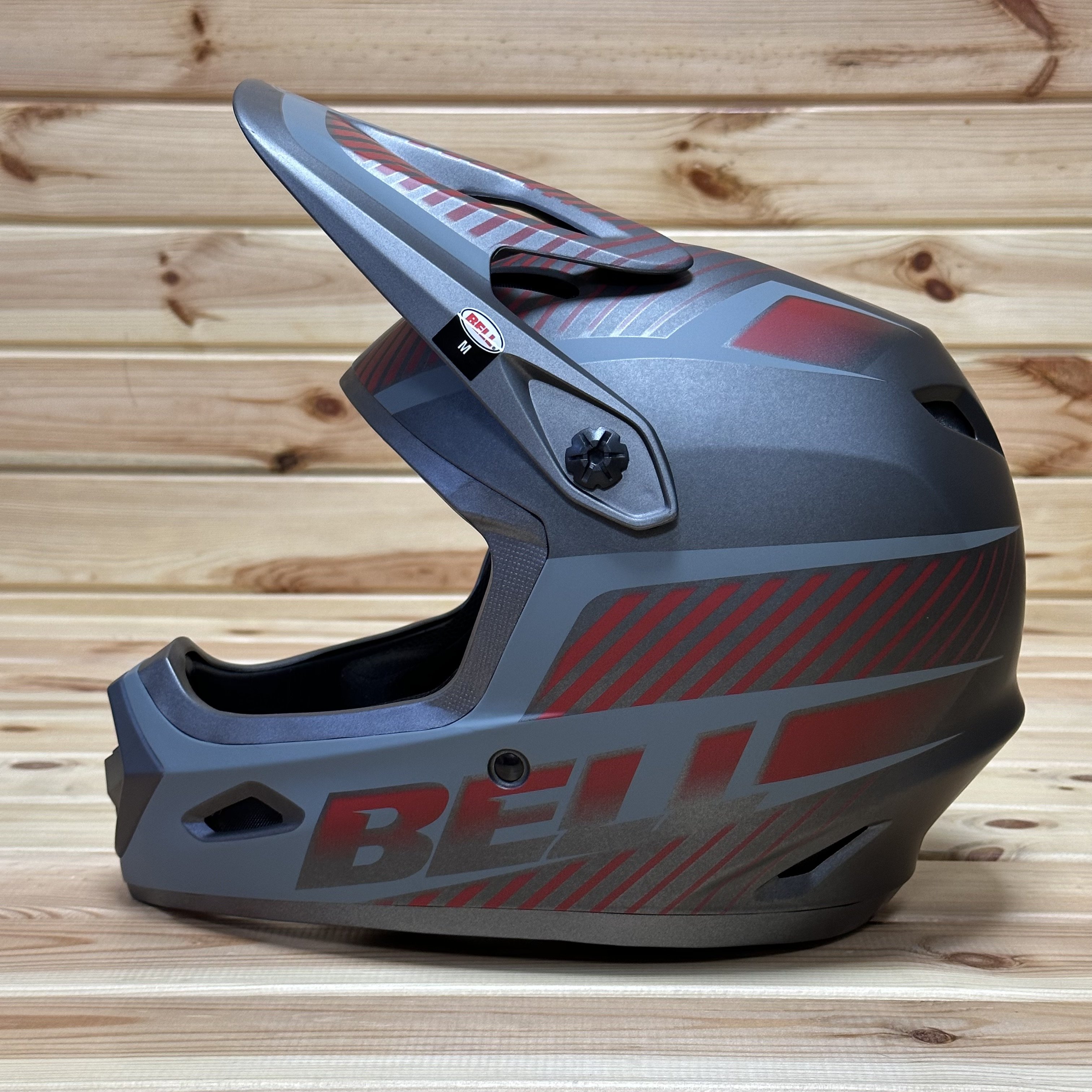 Bell Transfer Fullface Kask - Matte Charcoal/Gray