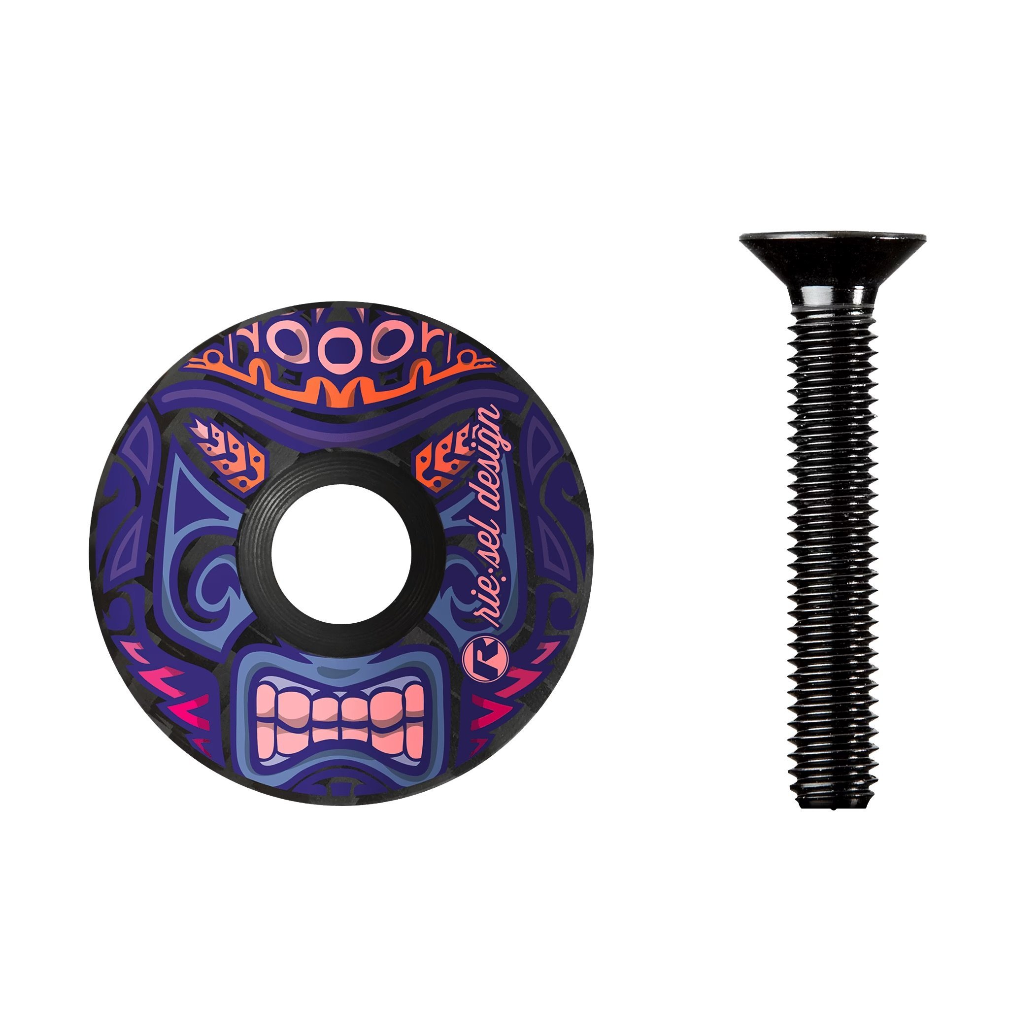 Rie:sel Design Top Cap Carbon Ahead - Maori