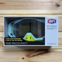 100% Racecraft Goggle Gözlük - Mirror Lens - Pinacles