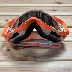 100% Racecraft Goggle Gözlük - Mirror Silver Lens - Sahara