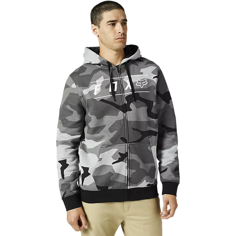 Fox Pinnacle Fermuarlı Kapüşonlu Hırka - Camo