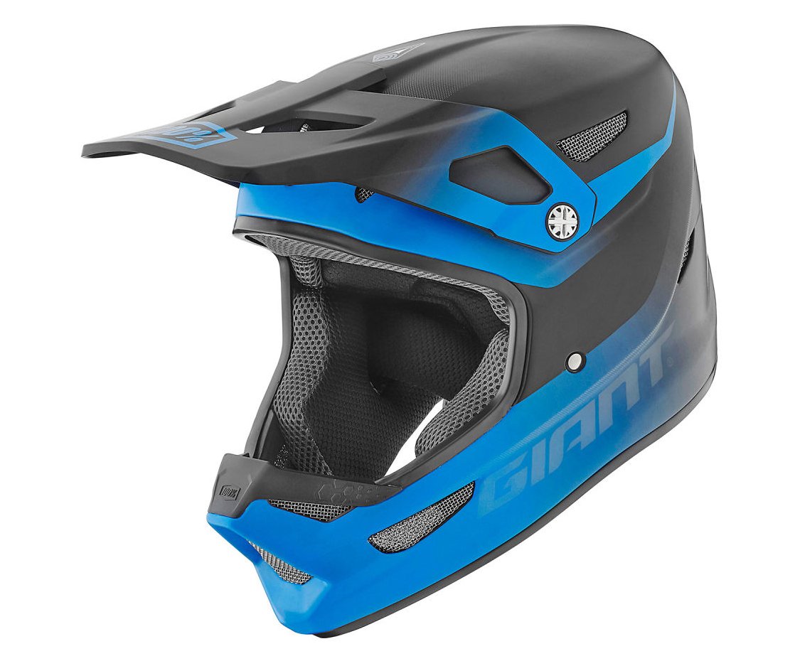 100% Status Fullface Kask - Mavi Giant