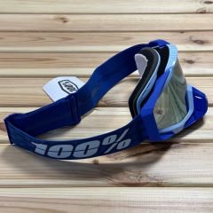 100% Racecraft Plus Goggle Gözlük - Injected Silver Flash Mirror Lens - Rodion