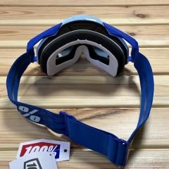 100% Racecraft Plus Goggle Gözlük - Injected Silver Flash Mirror Lens - Rodion