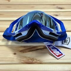 100% Racecraft Plus Goggle Gözlük - Injected Silver Flash Mirror Lens - Rodion