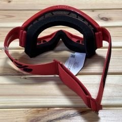 100% Strata 2 Goggle Gözlük - Clear Lens - Red
