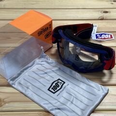 100% Strata 2 Goggle Gözlük - Clear Lens - Masego