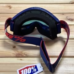 100% Strata 2 Goggle Gözlük - Mirror Red Lens - Masego