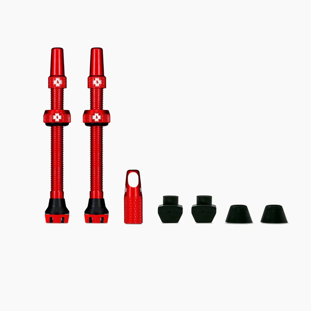 Muc-Off Tubeless Valves V2 Sibop - 44mm Kırmızı