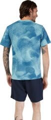 Fox Racing Aop Tech T-Shirt - Mavi