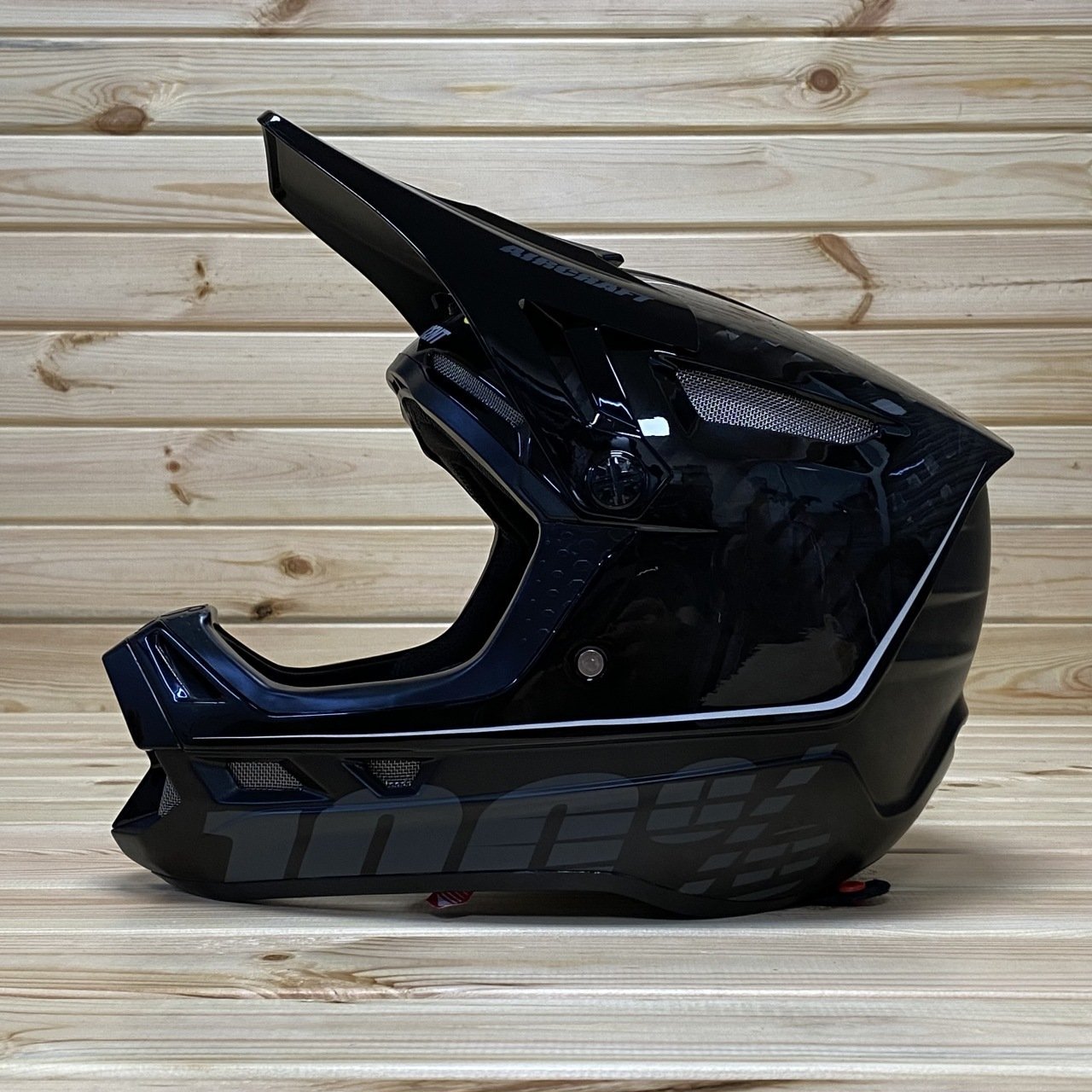 100% Aircraft Carbon MIPS Siyah Fullface Kask