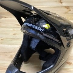 100% Aircraft Carbon MIPS Siyah Fullface Kask