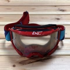 Leatt Velocity 4.5 Goggle Gözlük - Clear Lens - Red
