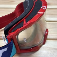 Leatt Velocity 4.5 Goggle Gözlük - Clear Lens - Red
