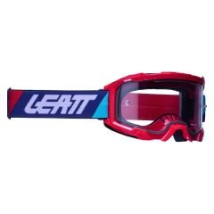 Leatt Velocity 4.5 Goggle Gözlük - Clear Lens - Red