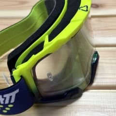 Leatt Velocity 4.5 Goggle Gözlük - Pruple/Neon Yellow Lens - Iriz