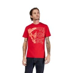 Fox Racing Image Skull Premium T-Shirt - Cardinal Red