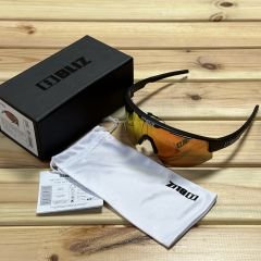 Bliz Matrix Gözlük - Brown/Red Multi Lens - Matt Black