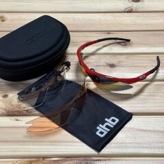 dhb Pro Triple Lens Gözlük - Kırmızı