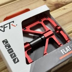 RFR Flat SLT Platform Pedal - Kırmızı