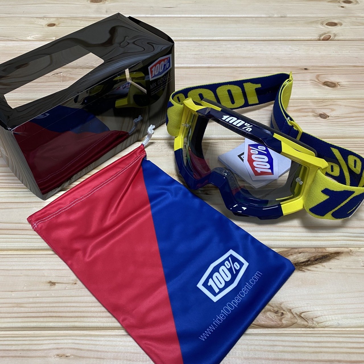 100% Accuri Goggle Clear Supply Gözlük