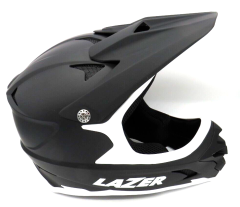Lazer Phoenix+ Fullface Kask - Mat Siyah/Beyaz