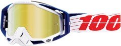 100% Racecraft Goggle Mirror Bibal White Gözlük