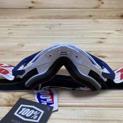 100% Racecraft Goggle Mirror Bibal White Gözlük