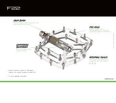 Hope F22 Pedal - Mor