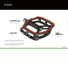Hope F22 Pedal - Mor