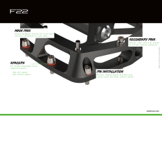Hope F22 Pedal - Mor