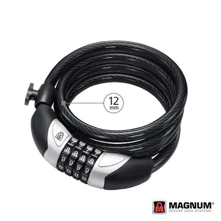Magnum Spiral Halat Kilit - Şifreli