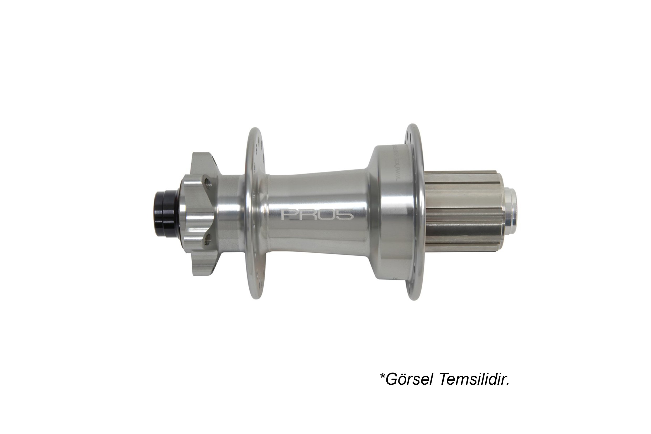 Hope Pro 5 DH Arka Göbek - 12x150 32H XD Gümüş